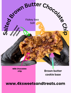 Salted Brown Butter Chocolate Chip Cookies