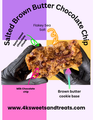 Salted Brown Butter Chocolate Chip Cookies