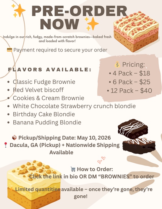 Brownie Box Pre Order